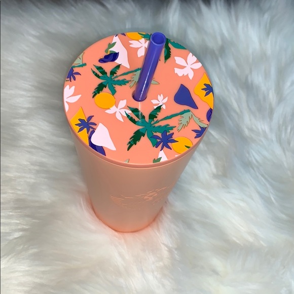 Starbucks Peach Summer Tumbler - Picture 2 of 7